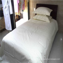 Soft and comfortable 100 polyester bed sheet fabric skin-friendly feel better
